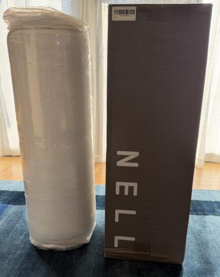 受け取り後のNELLマットレス実物画像