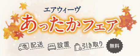 エアウィーヴ冬のあったかふぇあ