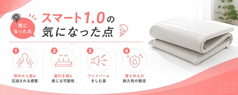 スマート2.0の気になった点をまとめた画像
